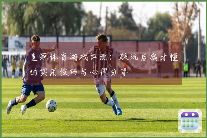 皇冠体育游戏评测：踩坑后我才懂的实用技巧与心得分享